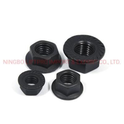 Customised M3 M4 M5 M6 M10 M12 M14 Galvanized Hexagon M8 Flange Nuts