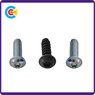 Black Galvanized Torx Pan Head Sheet Metal Screws