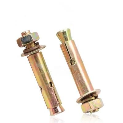 China Wholesale Fastener Hardware High Quality Standard Size M6-M16 Color Zinc-Plated Expansion Anchor Bolt