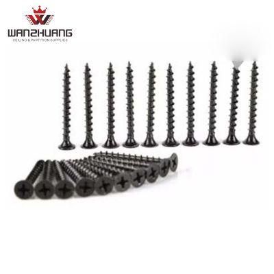 Carbon Steel Plasterboard Screws Black Drywall Screw with High Quality