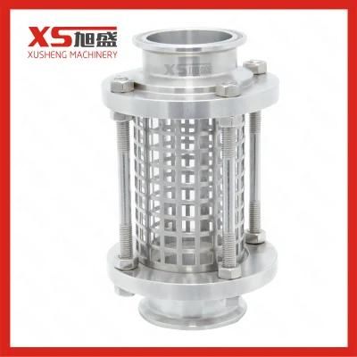 AISI304 Sanitary Cylindrical Sight Glass with Clamping Ends