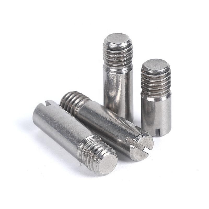 Stainless Steel DIN 427 Slotted Headless Set Screws with Flat Point