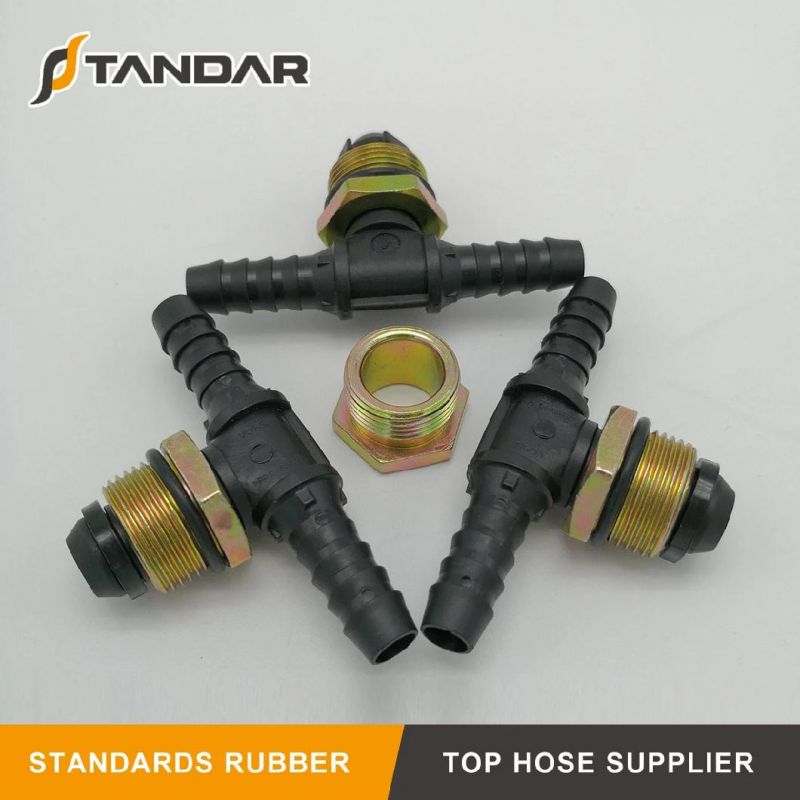 Pneumatic Fitting T-Plugs Quick Connector for Compressor Air Braking System