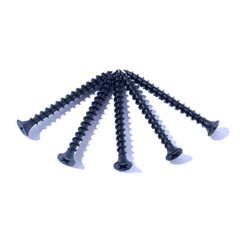 Congo Angola Zambia Market/Made in China Drywall Screw Black Phosphated Drywall Screws Nickel Polish