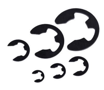 DIN6799 E Ring Carbon Steel C67s Black Oxide Phosphate