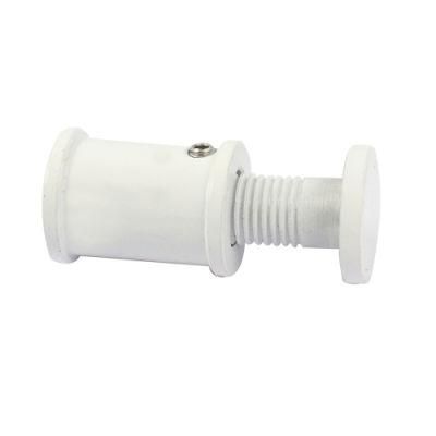 Aluminum Alloy Knurled Glass Signage Plastic Round Standoff Sign Bracket