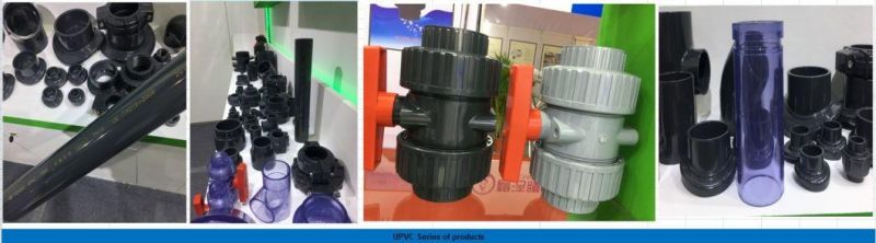 UPVC Plastic Clear Pipe for Industrial Water Treatment with High Quality by Hzvode