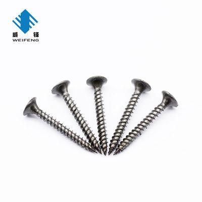 Bugle Head Self-Tapping 3.5*25 Drywall Screw with Grey Phosphate