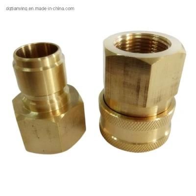 Misumi Brass Open Flow Female Camlock Quick Hose Coupling