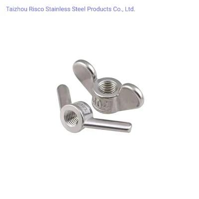 A2-70 A4-70/80 SS304/316 Full Szie Chinese Manufacturer Fastener Wing Nut