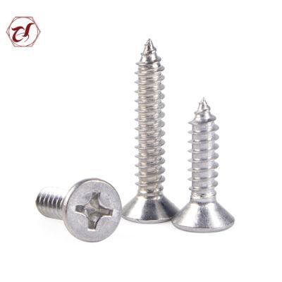 Flat Head Self Tapping Screw Stainless Steel Screw 304 Tapping Screw A2 Tapping Screw 316 Tapping Screw