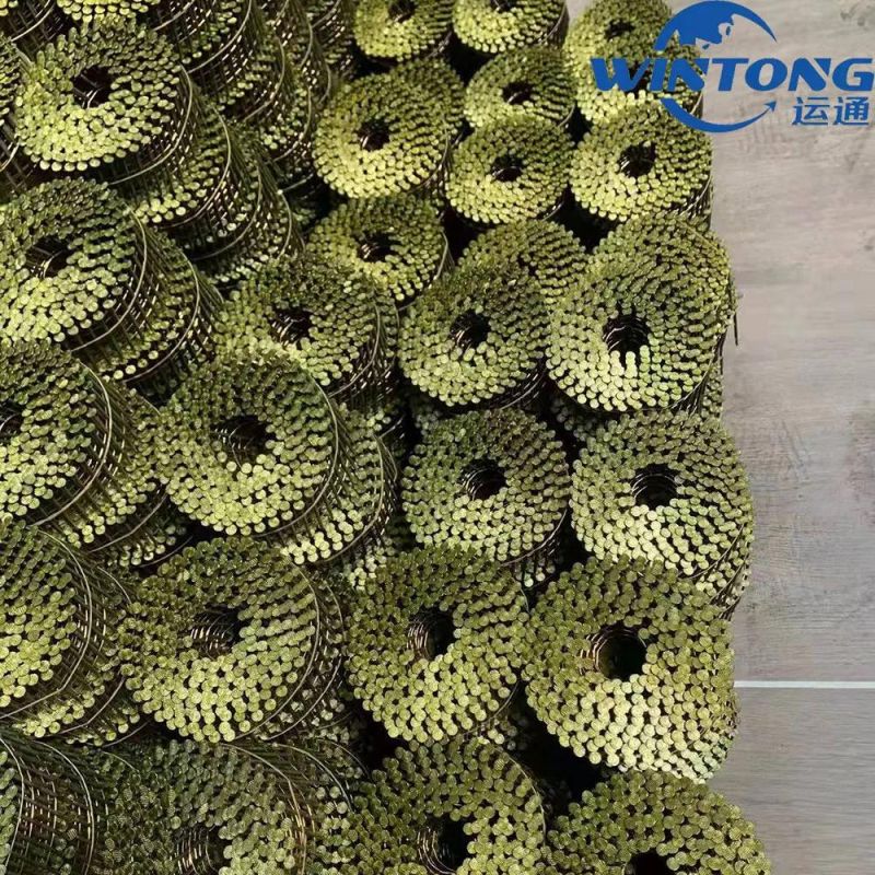 Coil Nail 16 Gauge T Brad Nails, Thread Rolling Nail Customization
