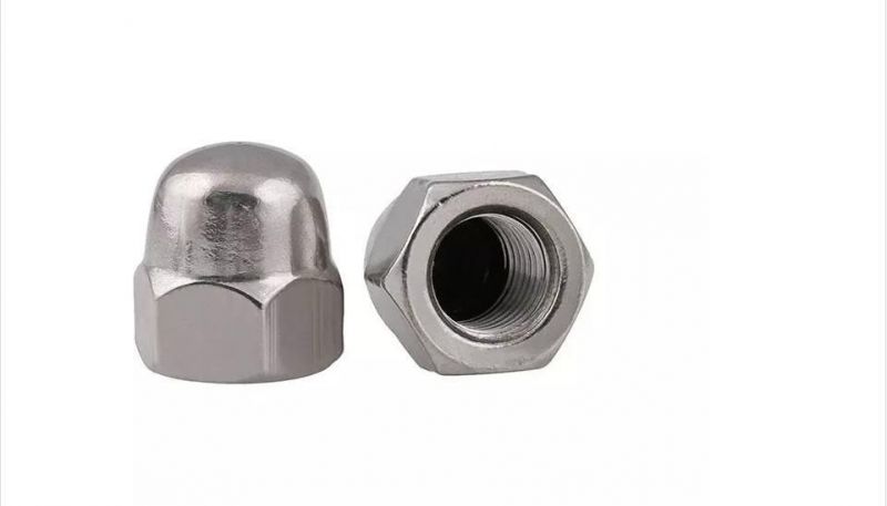 Factory Price for Steel Hex Domed Cup Nut Decorative Cup Nuts DIN1587 Stainless Steel Hex Copper Hexagon Head Flange Cap Nuts