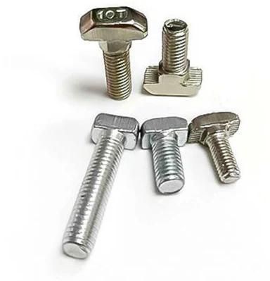 T Slot Nut with Spring Leaf for Aluminum Profile T Nut Spring Nut