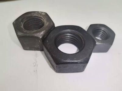 Black -Carbon Steel-4h-M10 -Nuts - DIN934-Factory Price