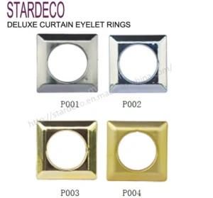 Modern Square Curtain Eyelet Rings (P001-P004)