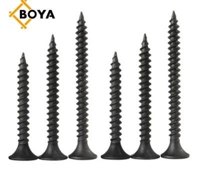Drywall Screw Countersunk Head Phillips Black Phosphate Self Tapping Gypsum Drywall Screws