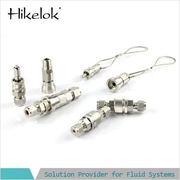 Quick Connect Air Gas Fittings Single Double-End Shutoff Quick Connectors