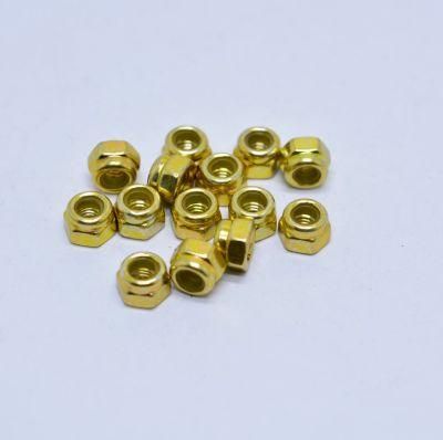 Carbon Steel M3 Hex Nylon Self-Lock Nuts