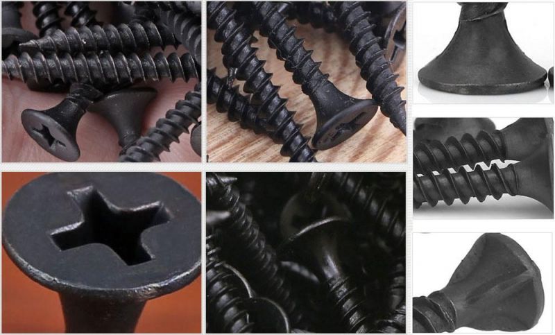 Black Drywall Screw Self Drilling Roofing Screw M3.5 M4