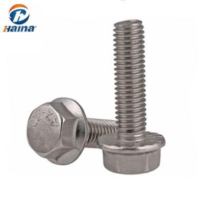 DIN6921 Stainless Steel Ss304 Hex Flange Bolts