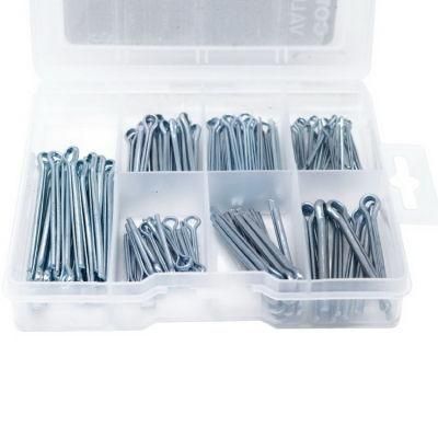 Carbon Steel Cotter Pin Metal Pin Set Spring Cotter