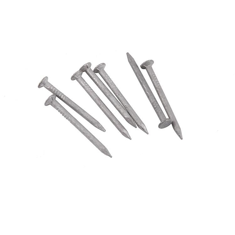 Q195 or Q235 Polished Galvanized Common Iron Nail/Concrete Nail