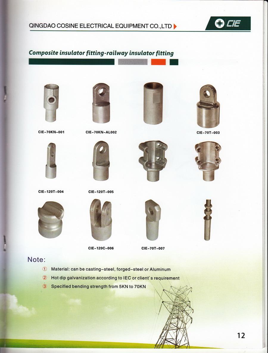 Casting Steel Cross Arm for Composite/Polymer Insulator