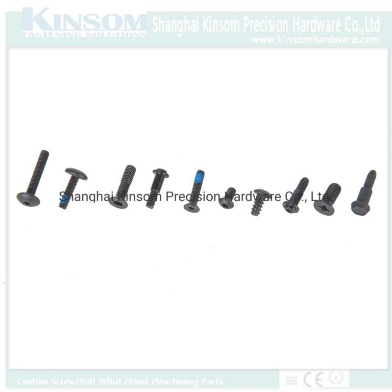 Blackening Custom Stud Bolt Knurled/Steel Bolt with Grade 8.8/Knurling Bolt with Half Threading