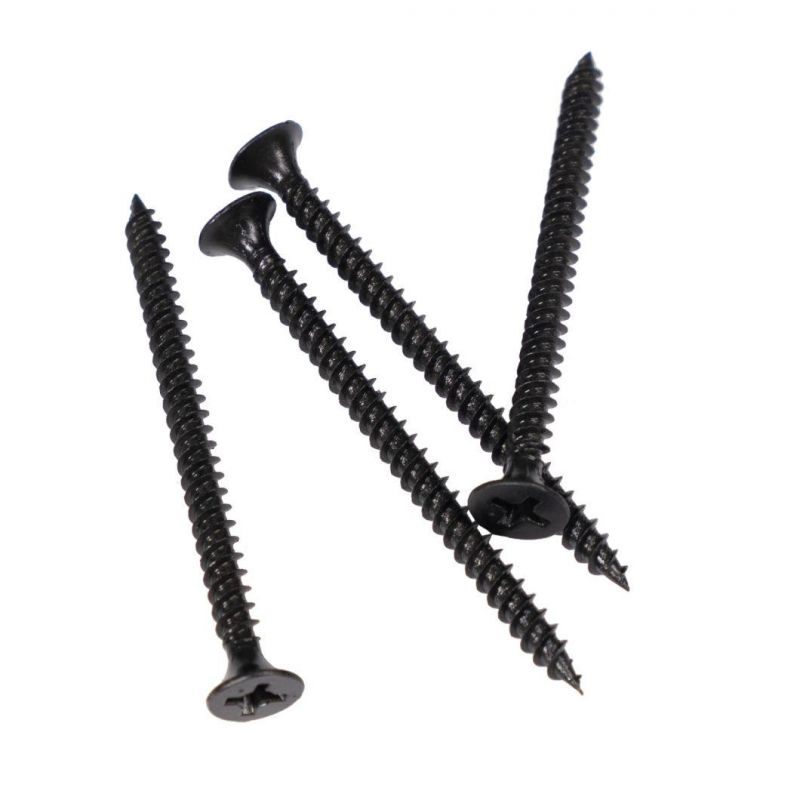 Factory Produce Gi Zinc Plated Drywall Screw Low Price Phosphated Black