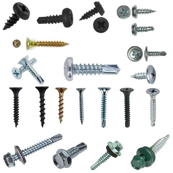 Fine Thread Black Gypsum Drywall Screws