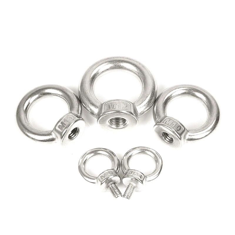 Galvanized Zinc DIN580 M16 Eye Bolt Screw Ring-Pull Guangzhou