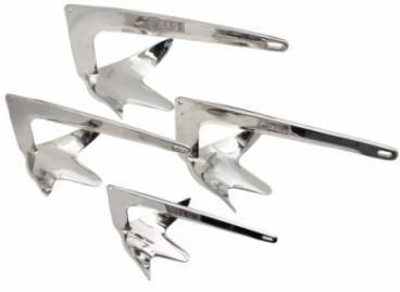 China Export Factory Wholesale Stainless Steel Precision Casting Burce Anchor Mirror Polish Marine Hardware for Boat/Yacht/Ship Price USA 20gk Boat Accessories