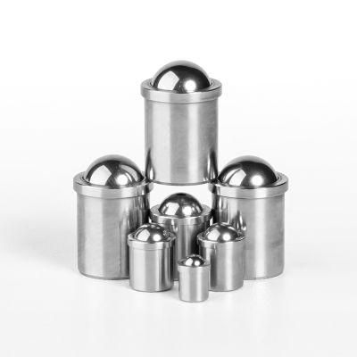 Stainless Steel Position Pin, Ball Head Spring Plunger with Step, No Thread Plunger Spare Parts