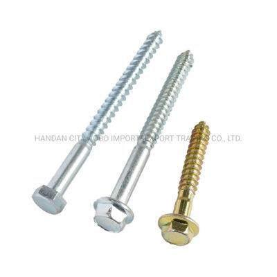Hexagonal Head Wood Screw for Wooden Constructions DIN 571