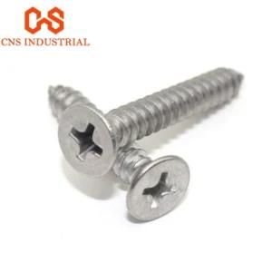 Self Tapping Screws Flat Head Yellow Zinc Wood Chipboard Screw