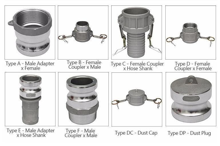 Aluminum Camlock Quick Connector Female All Types