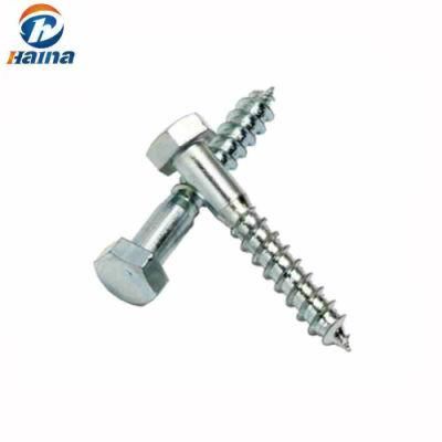 Carbon Steel DIN571 Hex Head Wood Screw Lag Screw