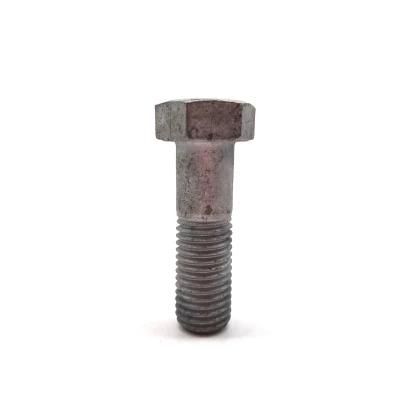 Carbon Steel DIN960 Grade 4.8 6.8 M24 M20 HDG Electrical Hex Bolt with Half Thread