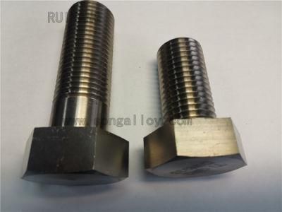 Gr1 Gr2 Titanium and Titanium Alloy Bolt Screw Fastener
