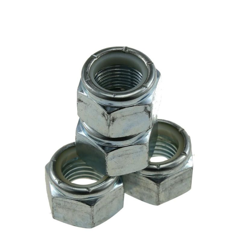 High Quality Carbon Steel DIN985 DIN982 Hex Nylon Insert Lock Nut
