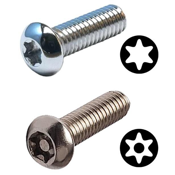 DIN/ANSI/BS/JIS/Customized Torx Csk Head Security Safety Machine Screw with Pin