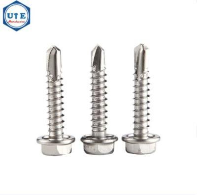 DIN7504 Fastener/ Stainless Steel 410 Hex Self Drilling Screws