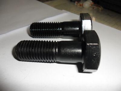 Black Grade10.9 M12or1/2 ASTM A490 M/A490 Heavy Hexagon Head Bolt/Heavy Hex Bolt Carbon Steel 42cr