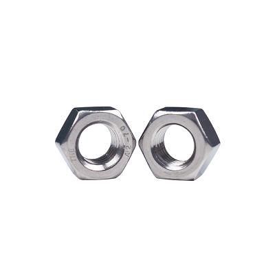 M1.6-M48 Hex Nut, Custom Stainless Steel 304 Hex Nut DIN934 China Bolt and Nut Manufacturer