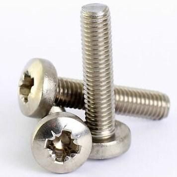 Cheese Head Pozi Drive Fastener Carbon Stainless Steel Screw