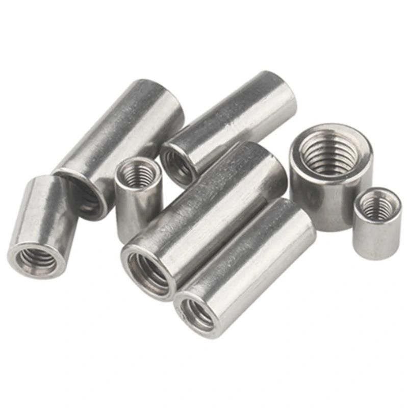 Round Hex Coupling Nuts / Nylon Insert Lock Square Coupling Nut