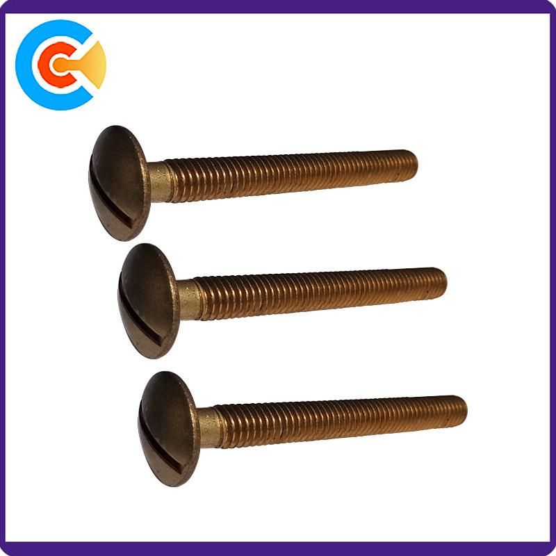 Slotted Round Head Brass Screw Copper Screw