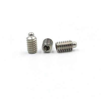 Factory Stainless Steel SS304 Hex Socket Point Screw Grub Set Screw