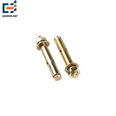 High Quality M16 M20 Carbon Steel Zinc Plated Concrete Expansion Wedge Sleeve Shield Anchor Fix Bolt